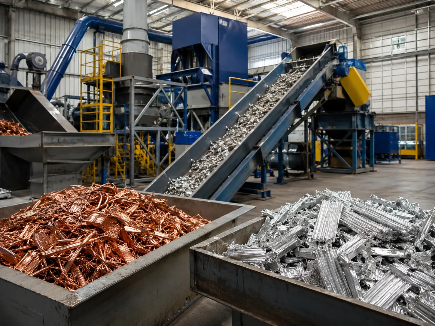 Copper aluminum separation project