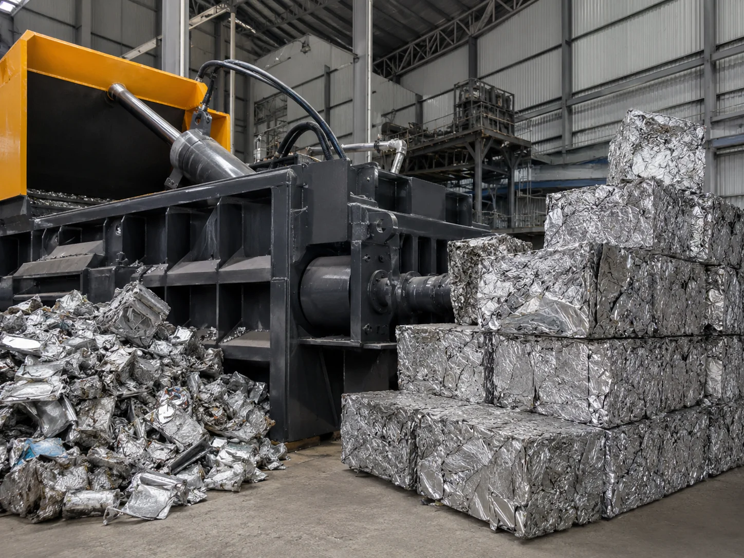 Aluminum baling project